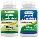 Best Naturals Alpha Lipoic Acid 300 mg & Acetyl L-καρνιτίνη 500 Mg