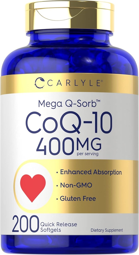 Carlyle Coq10 400mg Softgels 