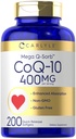 Carlyle CoQ10 400mg Softgels 