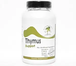 Υποστήριξη Thymus ~ 180 κάψουλες - Δεν Πρόσθετα ~ Συμπληρώματα φυσιογνωμίας