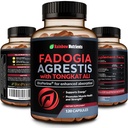 115,000mg Fadogia Agrestis with Tongkat Ali + BioPerine® [Max Absorption] - Υποστηρίζει τη Σταμίνα, τη Δύναμη, την Εστίαση, τη Μυική Υγεία και την Ανάκτηση, Drive & Performance - Non-GMO & Made in USA - 120 V Κάψουλες