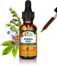 Herb Pharm Organic Kids Herbal Hug: Υποστήριξη νευρικού συστήματος με Skullcap, Passionflower, Mullein & Oat Seed 