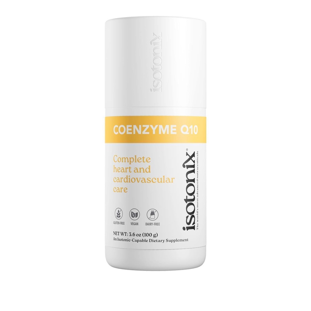 Isotonix Best CoQ10 συμπλήρωμα - Υψηλή απορρόφηση συνένζυμο Q10 για την υγεία της καρδιάς, την ενέργεια, και αντιοξειδωτική υποστήριξη - Ubiquinone CoQ10, βιταμίνη Q10 συμπλήρωμα, 30 υπηρεσίες