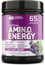Optimum Nutrition Amino Energy - Προ προπόνηση με πράσινο τσάι, BCAA, Αμινοξέα, Κετό Φιλικό, Πράσινο εκχύλισμα καφέ, Ενεργειακή σκόνη - Κονκόρντ Σταπ, 65 σερβιρίσματα (Packaging May Vary)