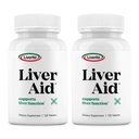 LIVERITE ηπατική βοήθεια 2-πακέτο 120 δισκία (Σύνολο 240ct) Υποστηρίζει υγιή ηπατική λειτουργία, φυσική ενέργεια και ζωτικότητα.