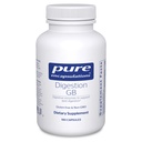 Pure Encapsulations Digestion GB - Συμπλήρωμα Ενζύμου Digestive - για την υποστήριξη της χοληδόχου κύστης και την υγεία των ούλων* - με Bile Salts & Digestive Enzymes Blend - Χωρίς γλουτένη & μη GMO - 180 κάψουλες
