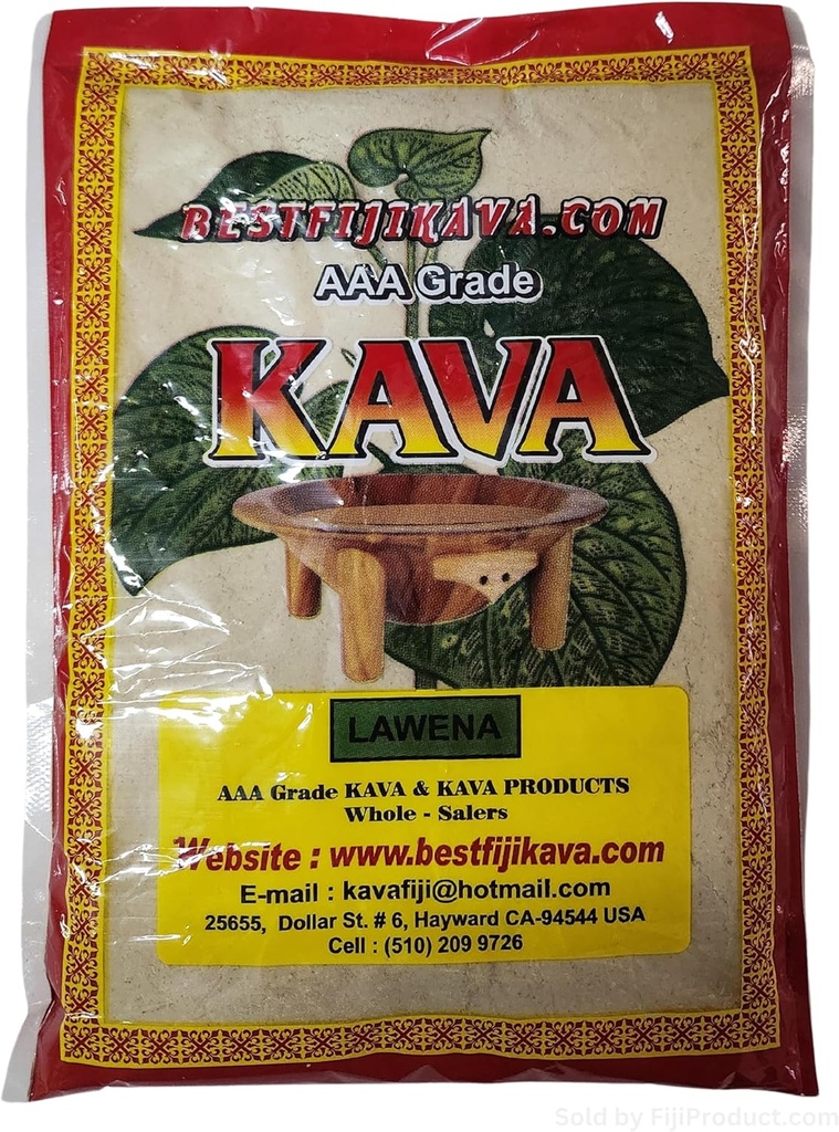 Premium Lewena Kava Root Powder (1/2 Lb - 8 Oz Bag) Βότανο συμπλήρωμα Kava Root Drink ...