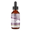 BIORAY Daily Microbe Slayer - 2 fl oz - Προάγει την ισορροπία των εντερικών μικροβίων & Nourises Το συκώτι - μη-GMO, χορτοφάγοι, χωρίς γλουτένη
