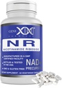 Genex Formulas NR Nicotinamide Riboside 300mg/Serving (60 Κάψουλες) NAD+ Precursor for Healthy Aging - GMP-Certified, Μη ΓΤΟ, Χωρίς Γλουτένη, Χορτοφαγική (1 Συσκευασία)