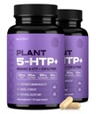 Nootrix Organic Plant 5-HTP+ Supplement | 120 Day Supply | Supports Memory, Mental Focus, Cognitive Health & Energy | Promotes Healthy Mood & Brain Function | Vitamin B6 & L-Theanine