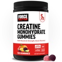 Power Factor Creatine Monohydrate Gummies, 5g Dose for Men & Women to Support Muscle, Strength, Recovery, Γνωστική Υγεία & Μνήμη, Ποικίλες Γεύσεις Φρούτων, 150 Gummies