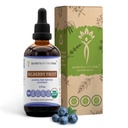 Secrets of the Tribe Bilberry Fruit Liquid Extract, USDA Organic Bilberry (Vaccinium Myrtillus) Αποξηραμένη Βάμμα Φρούτων (4 FL OZ)