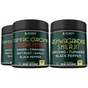 Bundle 7in1 Κουρκουμίνη & 5in1 συμπλήρωμα Ashwagandha Shilajit