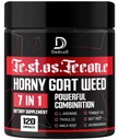 7 in-1 Ultra Test Support with Tribulus Terrestris Horny Goat Weed L-Arginine Maca Root Tongkat Ali Beet Root - Ενέργεια προπόνηση μυϊκή δύναμη Υποστήριξη 120 κάψουλες