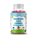 Vitamatic Kids Magnesium Calm Gummies - 60 Vegan Count - Great Tasting - Προώθηση της υγείας, των μυών, των οστών, & της ενεργειακής υποστήριξης