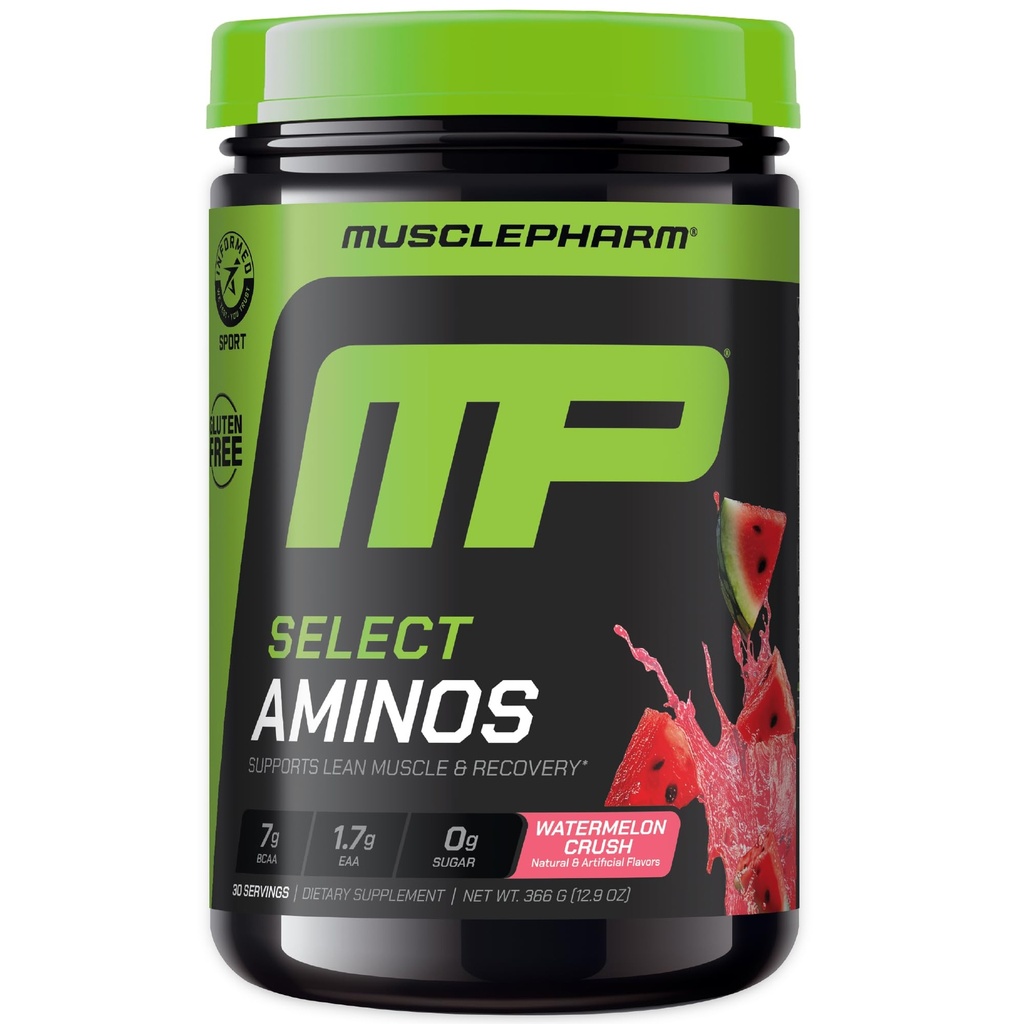 Μύες Pharm EAA Recovery + BCAAs, Post Workout Essential Amino Acids Powder, Pre Workout Energy Supplement for Men & Women with Branched Chain Amino Acids, 30 Servings (Watermelon Crush)