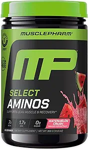 Μύες Pharm EAA Recovery + BCAAs, Post Workout Essential Amino Acids Powder, Pre Workout Energy Supplement for Men & Women with Branched Chain Amino Acids, 30 Servings (Watermelon Crush)