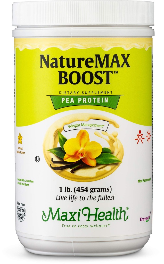 NatureMax Boost Pea Protein Powder Vanilla