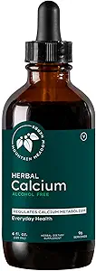 Mountain Meadow Herbs Βότανο Ασβέστιο – Vegan Liquid Calcium Supplement for Bone & Teeth Support, Υψηλής Απορρόφησης Φόρμουλα για Ενήλικες & Παιδιά - 4 oz