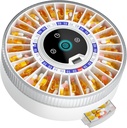 Windtrace® Αυτόματη συσκευή διανομής χαπιών Bluetooth για ηλικιωμένους με συναγερμό, Smart Pill Dispenser με 31-Slot, Dingerprint & Mechanical Dual Lock Medication Dispenser, Timed Dispenser Machine για ηλικιωμένους