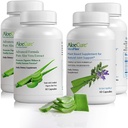 Συσκευασία καψακίων AloeCure Organic Aloe Vera - 4 κομμάτια - 2 x VeraFlex, 2 x κάψουλες Aloe Vera