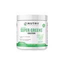 Organic Green Immunity Superfood Powder - Καταπραΰνει Digestion, ενισχύει την υγιεινή ζωτικότητα και την ενέργεια. Φόρμουλα ταχείας δράσης με προβιοτικά, ένζυμα, κουρκουμά και Ashwagandha (30 σέρβις λεμόνι-Mint)
