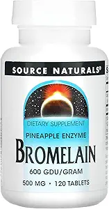Source Naturals Bromelain 500 mg, 120 Count