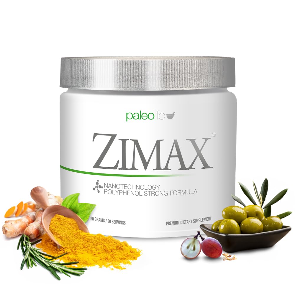 ZIMAX Super ANTIOXIDANT - 100% Φυσικό - Υψηλή απορρόφηση Κουρκουμίνη, εκχύλισμα δεντρολίβανου, εκχύλισμα σπόρων σταφυλιού, εκχύλισμα φύλλων ελιάς ORAC 3,451,770 (Κανιστίκι) 90 γραμμάρια (1-πακέτο)