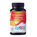 Vitamin C 1000mg Gummies for Kids & Adults |Antioxidant & Immune Support Supplement | Vegan Multivitamin for Hair, Skin & Nails | Non-GMO, Gluten-Free, Gelatin-Free Chewable 1000mg Per Serving 30 Ct