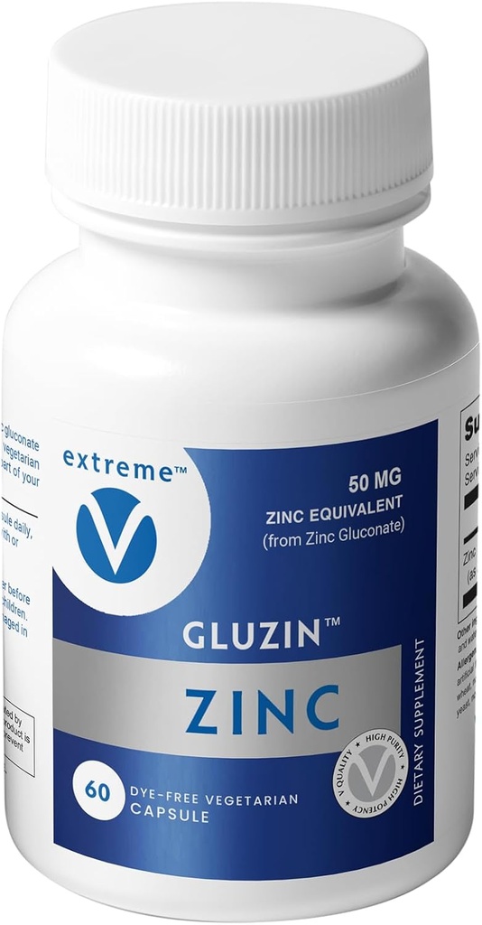 Γλυκονικός ψευδάργυρος, 50 mg, 60 κάψουλες