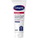 CETAPHIL ECZEMA RESTORADERM FLARE-UP RELIEF CREAM, για το δέρμα Eczema Prone, 8 oz, Επισκευή φραγμάτων, 48 Hour Hydration, 2% Προστατευτικό του δέρματος Κολλοειδές βρώμη, Στεροειδές Δωρεάν