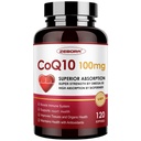 ZEBORA CoQ10-100mg-Softgels με PQQ, BioPerine & Omega-3, Υψηλής Απορρόφησης Συνένζυμο Q10, Ισχυρό-Αντιοξειδωτικό, Υποστήριξη Καρδιά & Ενέργεια-Παραγωγή 120 Υπηρεσίες, Μη ΓΤΟ