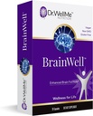 Dr.WellMe- Nootropic Brain Booster συμπλήρωμα με Turmeric & Ginkgo Biloba για άνδρες και γυναίκες – L-Θεανίνη, βιταμίνη D3 για την ενίσχυση της μνήμης, εστίαση & Γνωστική Υγεία – κάψουλες Vegan (30 κόμης)