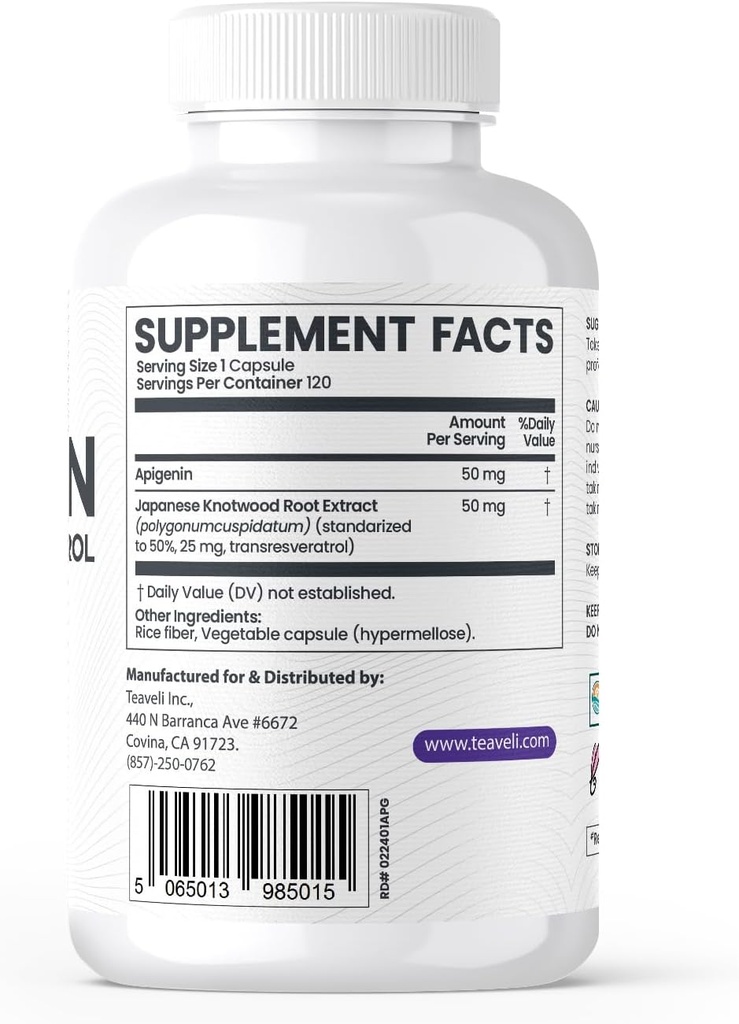 Teaveli Citicoline με Apigenin Bundle
