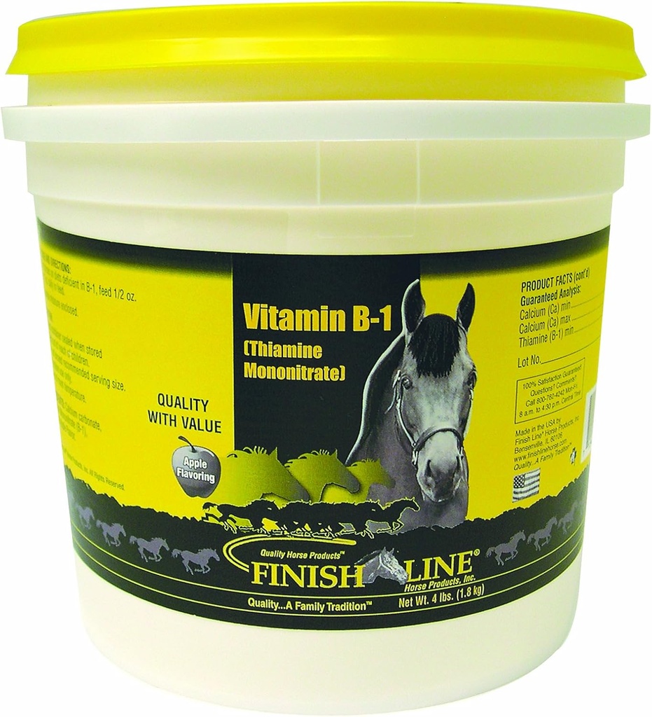 Τελειώστε τη γραμμή Horse Προϊόντα βιταμίνης B1 Blend