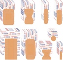 VAIPI 880 Pack Επιδέσμους Ποικιλία Συσκευασία Αδιάβροχες Επιδέσμες Διάφορα Μεγέθη Προμήθειες πρώτων βοηθειών Ποικίλες Συγκολλητικές Επιδέσμες Ύφασμα Μαζική Αναπνοή Μπατερφλάι Μπάντα για Φροντίδα Τραυμάτων (9 Styles)