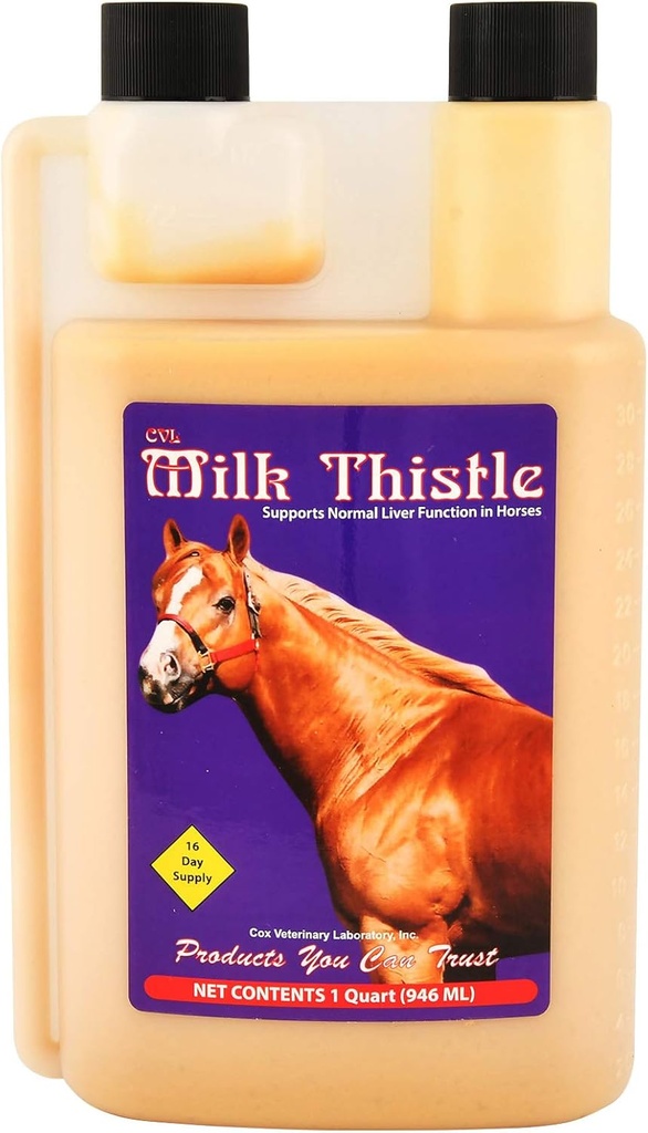 Cox Veterinary lab Milk Thistle Quart (32 Ounces)