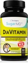 SugarMD Diavitamin Supplement Formula – Πολυβιταμίνη για άνδρες και γυναίκες – Πολυβιταμίνες και Ορυκτά – 60 Πολυ Βιταμίνες Tablet Επαναφορά Δύναμης και Αντοχής – Μη ΓΤΟ – Χωρίς Γλουτένη