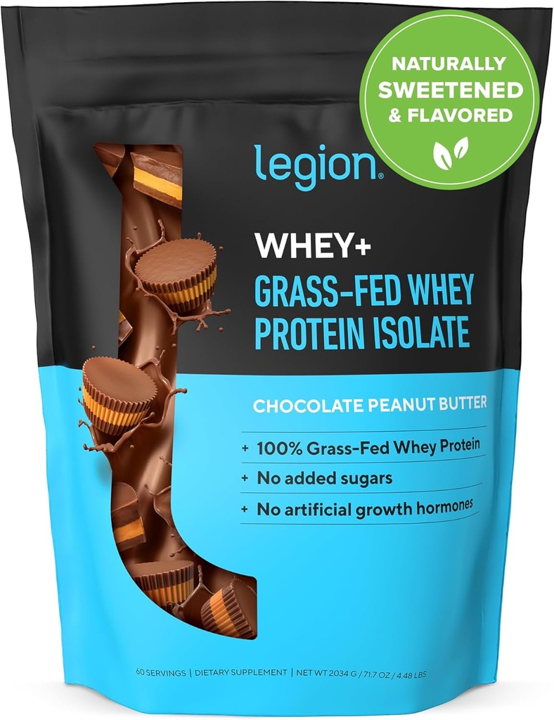 ΝΟΜΟΛΟΓΙΑ Whey+ Πρωτεϊνη Whey Isolate from Grass Fed Cows - Whey Protein Isolate Powder Low Calorie, Non-GMO, Sugar Free, Lactose and Glutten Free, All Natural Protein Powder for Men & Women (30 services)
