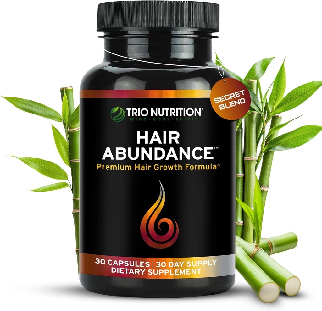 TRIO NUTRITION Μαλλιά Αφθονία 