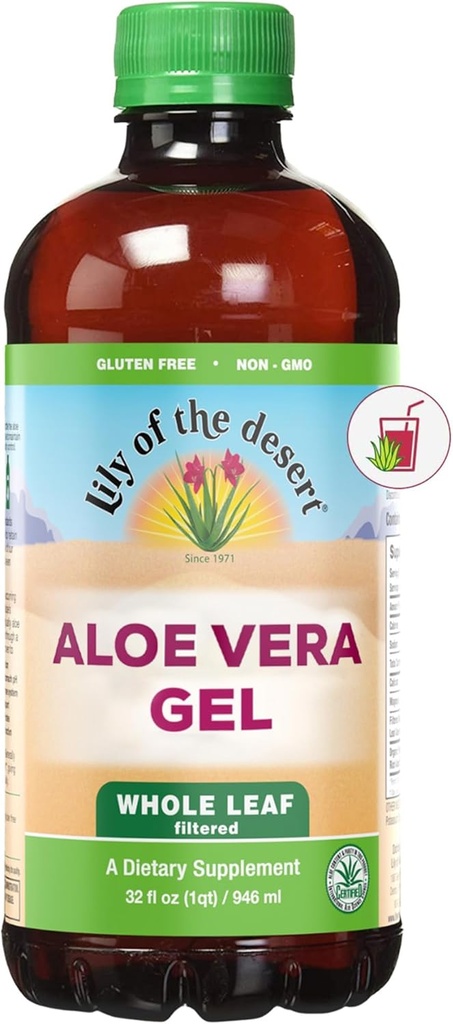 Lily Of The Desert Aloe Vera Gel, Συντηρητικό Free - Wellness, Λαμπερό Δέρμα, 32 Fl Oz