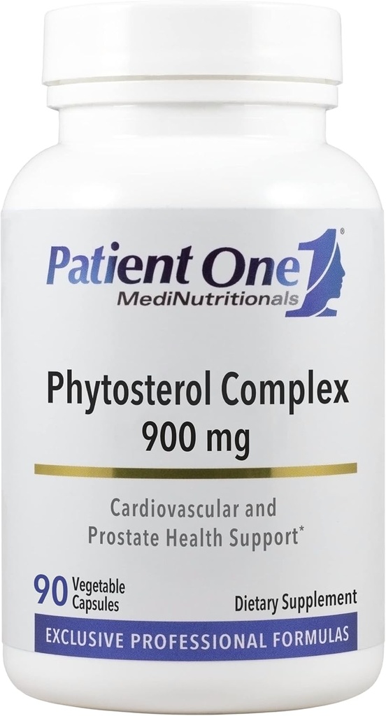Patient One Phytosterol Complex 900 mg | Supplement to Support Heart Health and Healthy Lipid Metabolism* | with Plant Sterols | 90 Capsules