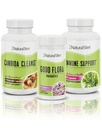 NaturalSlim Candida Cleanse Συμπληρώματα Υποστήριξης Bundle - Candiseptic Kit Anti Overgrowth, Gut & Colon Cleansing 242 Κάψουλες Σύνολο - 28 Ημέρες Πρόγραμμα Καθαρισμού Formulated by Frank Suarez (2 Pack)