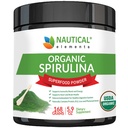 Premium USDA Organic Spirulina Powder - Organic Spirulina of Blue Green Algae from California & Hawaii – 100% Χορτοφαγική & Vegan, Μη-ΓΤΟ, Μη-Εργασμένη – Το καλύτερο Πράσινο Superfood για Smoothies!