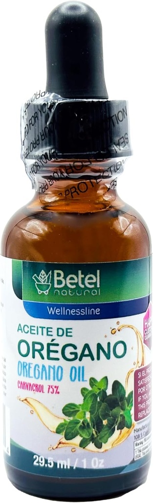Betel Φυσικό Premium Oil Ρίγανη 75% Carvacrol - 1 fl oz