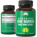 Κορυφή Απόδοση Grass Fed Marrow των οστών - ολόκληρο συμπλήρωμα εκχυλίσματος οστών 180 κάψουλες Superfood χάπια πλούσια σε κολλαγόνο, βιταμίνες, και Αμινοξέα. από Matrix των οστών, Marrow, Cartilage. Προγονικά Tabletισκία