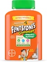 Flintstones Gummies Παιδικές Βιταμίνες με Ανοσία Υποστήριξη*, Παιδιά και Τόντλερ Πολυβιταμίνη με Βιταμίνη C, Βιταμίνη D, B12, Ψευδάργυρος & περισσότερα, Πορτοκαλί 150ct