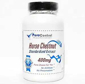 Horse Chestnut Standardized Extract 400mg // 100 Κάψουλες // Pure // by PureControl Συμπληρώματα