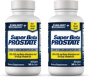 SUPER BETA PROSTATE συμπλήρωμα υποστήριξης για την υγεία των ανδρών - Μειώστε τα ταξίδια στο μπάνιο, την προώθηση του ύπνου, την καλύτερη κηλίδωση Κενός & υγιής προστάτης, Beta σιτοστερόλη - 60 Count (πακέτο του 2)