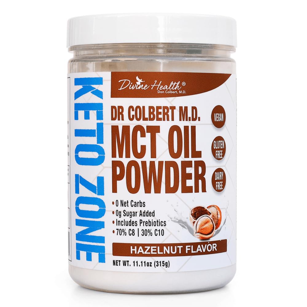Θεϊκή Υγεία Δρ Colbert, MD MCT Oil Powder 